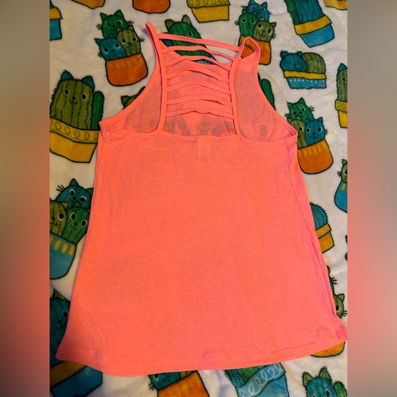 victoria secret love tank top bright orange - Picture 2 of 5
